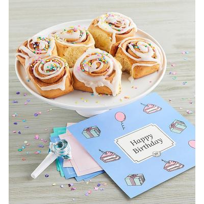 Happy Birthday Cinnamon Rolls, Pastries, Baked Goo...