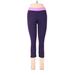 Nike Active Pants - Mid/Reg Rise: Purple Activewear - Women's Size Medium