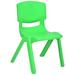 JOON Stackable Plastic Kids Learning Chairs, 20.8x12.5 Inches, 2-Pack