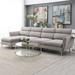 Modern sofa, Convertible Sectional Sofa Couch, Flannel L Shape Furniture Sofa Couch, with Chaise Left/Right Handed, Chaise