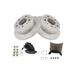 2014-2016, 2019-2021 Ram ProMaster 2500 Rear Brake Pad Rotor and Parking Brake Kit - TRQ BKA28318