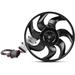 2007-2013 Audi Q7 Left Radiator Fan Assembly - Autopart Premium