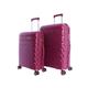 Don Algodon Suitcase Set – Travel Suitcase – Cabin Suitcase – Travel Suitcase – Cabin Suitcase 55 x 40 x 20 cm and Medium 4 Wheels – Medium Travel Suitcases – Cabin Suitcases, Fuchsia, 64x44x24 cm,