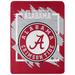 The Northwest Group Alabama Crimson Tide 46" x 60" Dimensional Micro Raschel Plush Throw Blanket