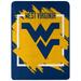 The Northwest Group West Virginia Mountaineers 46" x 60" Dimensional Micro Raschel Plush Throw Blanket