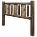 Loon Peak® Homestead Collection Pine Headboard Wood in Brown/Green | California King | Wayfair 148044F2DF3B4E779D188B6A51CF226F