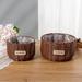 Bay Isle Home™ Airi Indoor Pot Planter Rattan in Brown | 5.5 H x 9.6 W x 9.6 D in | Wayfair 4C05D838EB784A2EBF05C72F874AB949