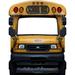 Wet Paint Printing 60" School Bus Front Stand in Cardboard Standup | 60 H x 46 W x 5 D in | Wayfair SS11082