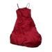 David's Bridal Cocktail Dress - Party: Red Dresses - Women's Size 8