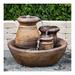 Cascading Urns 26 1/2" High Relic Lava LED Outdoor Fountain