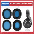 Coussinets d'oreille de remplacement en cuir pour Sennheiser HD8 DJ HD7 DJ HD6 Mix sauna