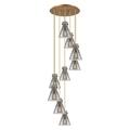 Innovations Lighting Bruno Marashlian Newton Cone 22 Inch 9 Light Multi Light Pendant - 119-410-1PS-BB-G411-8SM