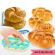 Kreisförmige ovale Brot formen fächerförmige Gebäcks ch neider Teig presse Brötchen form Keks kuchen