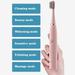 Yyeselk Electric Toothbrush with 4 Brush Heads for Kids and Children One Charge for 30-60 Days Wireless Fast Charge 6 Modes with 2 Minutes Build in Smart Timer Electric Toothbrushes