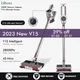 V15 Wireless Handheld Vacuum Cleaner 28kPa 330W Power Vertical Clean LED Electric Vacuum Cleaner