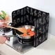 Aluminum Foldable Kitchen Gas Stove Baffle Plate Kitchen Frying Pan Oil Splash Protection Screen Oil