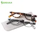 SOOLALA Semi-Rimless Small Reading Glasses Women Presbyopic Glasses For Reading Readers Eyeglasses