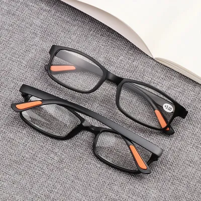 Diopter +1.0 To +4.0 Unisex Flexible Ultra-light Reading Glasses Magnifying Eyeglasses For Women Men