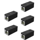 5 pièces fiabilité RJ45 coupleur adaptateur en ligne Ethernet câble Extender adaptateur séparateur