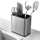 Porte-couteaux de cuisine supports multifonctions pour couverts ustensiles bloc inséré réservoir