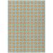 Dalyn Rugs Indoor/Outdoor Marlo MO1 Orange Washable 3 x 5 Rug