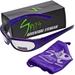 Chicopee Foam Padded Sunglasses (Frame Color: Crystal Purple Lens Color: Gray Flash Mirror)