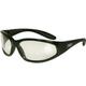 Spits Eyewear Hercules Safety Glasses (Frame Color: Gloss Black Frame Without Foam Padding Lens Color: Clear)