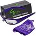 Chicopee Foam Padded Sunglasses (Frame Color: Crystal Purple Lens Color: Red)