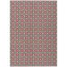 Dalyn Rugs Indoor/Outdoor Marlo MO1 Red Washable 3 x 5 Rug