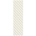 Dalyn Rugs Indoor/Outdoor York YO1 Ivory Washable 2 3 x 7 6 Rug