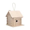 Wood Bird House Wooden Birdhouse Hanging Wooden Birdhouse Hanging Bird House Bird Houses Wood Bird House Hanging Log Cabin Birdhouse For Bird Outdoor Decor And Interior House Decor