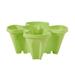 Stackable Vertical Flower Plant Pot Plastic Tiered Stackable Planter Herb Garden Planter Used for Strawberries Herbs