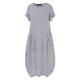 knqrhpse Casual Dresses Maxi Dress Casual Dress Sleeve Polka Casual Maxi Neck Short Dress Dot Women Round Print Women s Dress Womens Dresses White Dress S