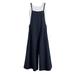 knqrhpse Cargo Pants Women Wide Leg Pants For Women with straps oversize summer bib pants bib overalls romper jumpsuit trousers Plus Size Pants Pants For Women Blue 3XL