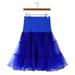 knqrhpse Prom Dress Mardi Gras Outfit Mardi Gras Dress Skirts for Women Casual Dress Womens High Waist Pleated Short Skirt Adult Tutu Dancing Skirt Womens Dresses Blue Dress L