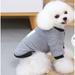 Gespout Pet Autumn And Winter Dog Cotton Clothes Dog Clothes Small Dog Pet Clothing Autumn and Winter Dog Plaid Cotton Clothing Gray XL