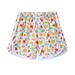 Miluxas Girls Flowy Shorts Clearance with Youth Butterfly Shorts for Fitness Running Sports White 6-7 Years