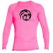 eBodyboarding Launch Out Logo Long Sleeve Rashguard-PK/BK