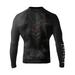 Raven Fightwear Men s Black Dragon BJJ Jiu Jitsu Rash Guard MMA