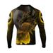 Raven Fightwear Men s Earth Dragon BJJ Jiu Jitsu Rash Guard MMA