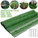 Artificial Grass Carpet Artificial Grass Carpet High Density Fake Grass Mat Artificial Grass Carpet Natural False Grass Rug Roll Lawn Realistic Garden Synthetic Turf for Outdoor Garden Yard Lawn