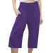 Quealent Womens Pants Casual Womens Stretch Ankle Golf Pants Dress Work Pants Pockets Yoga Travel Casual Lounge Workout (Purple M)