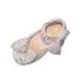 woxinda performance dance shoes for girls childrens shoes pearl rhinestones shining kids princess shoes baby girls shoes for party and wedding slides shoes for toddlers
