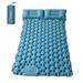 2 Person Camping Mat with Air Pillow Portable Air Waterproof Backpacking Pad