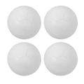 4x Classic Table Soccer Balls Size 36mm Foosball Balls White Standard Size Foosball Kids