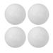 4x Classic Table Soccer Balls Size 36mm Foosball Balls White Standard Size Foosball Kids