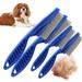 Dog Comb Lice and Tick Removal Tool - Pet Grooming Tool Tick and Lice Removal Brush for Puppy Kitten