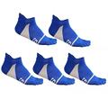 Men s Cotton Toe Socks Five Finger Socks Compression Crew No Show Athletic Socks for Running 5 Pairs (Size 7-11)