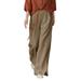 Quealent Womens Pants Women s Golf Pants with Pockets Stretch High Waisted Ankle Pants for Women Travel Work (Khaki L)