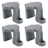 Five Oceans Boat Fender Clips Boat Rail Fender for Pontoon Boat Boat Bumper Clips Boat Fender Hangers Pontoon Fender Clips Square Rail Boat Fender Holders for Pontoon Bumpers 4-Pack - FO4685